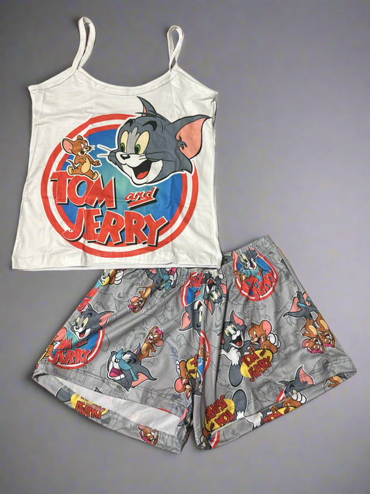 JUJU Woman Printed Pijama Set (S/M)