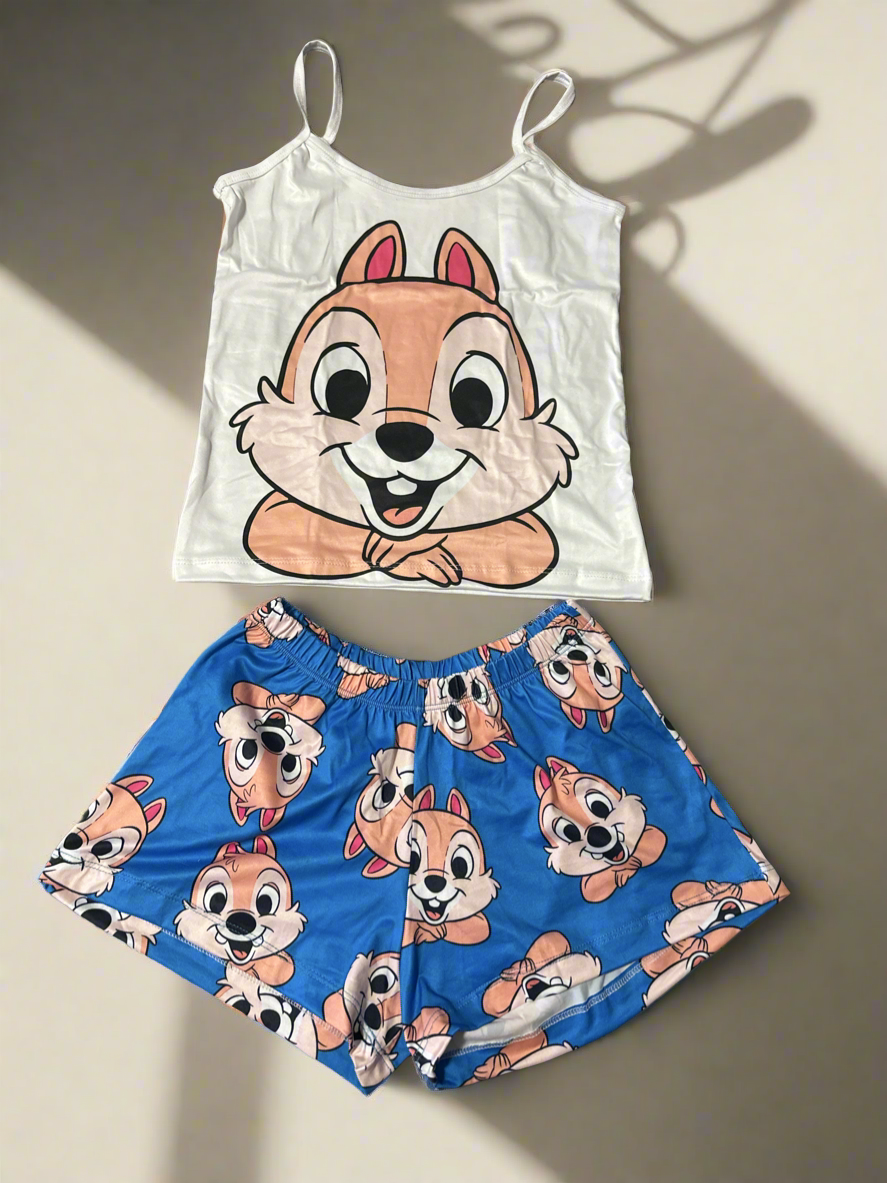 JUJU Alvin Woman Printed Pijama Set (S/M)