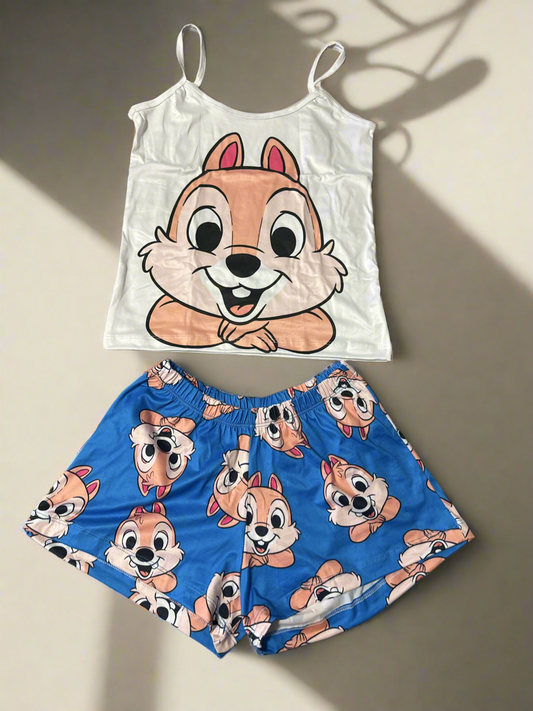 JUJU Alvin Woman Printed Pijama Set (S/M)